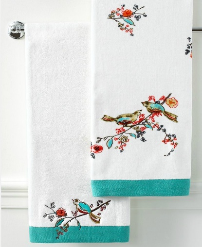 Lenox Simply Fine Bath Towels, Chrip Collection from Macy's